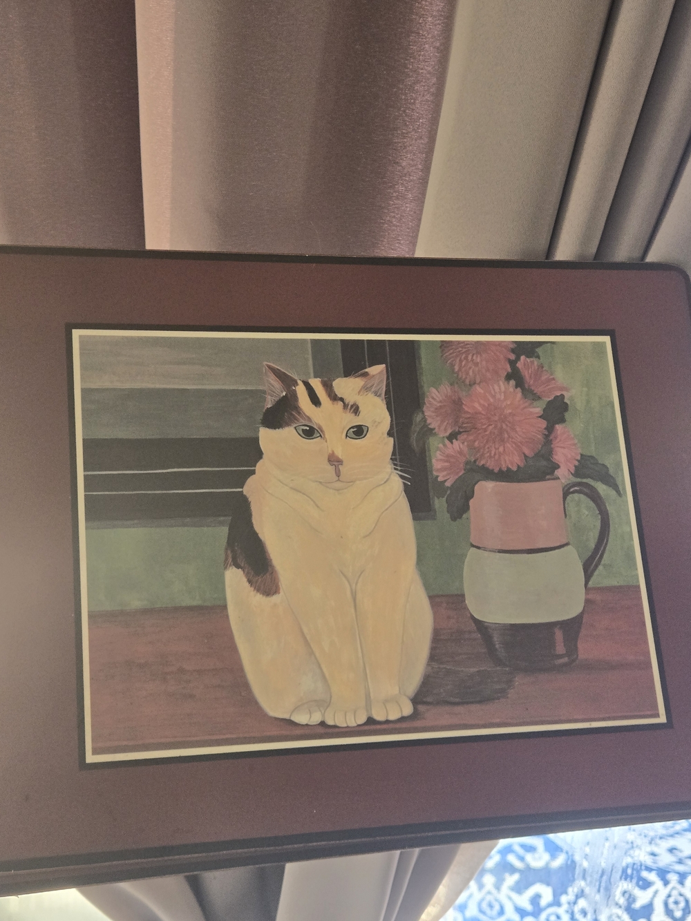 Pimpernel "Windowsill Cats" Cork-backed Placemats - Picture 3 of 6
